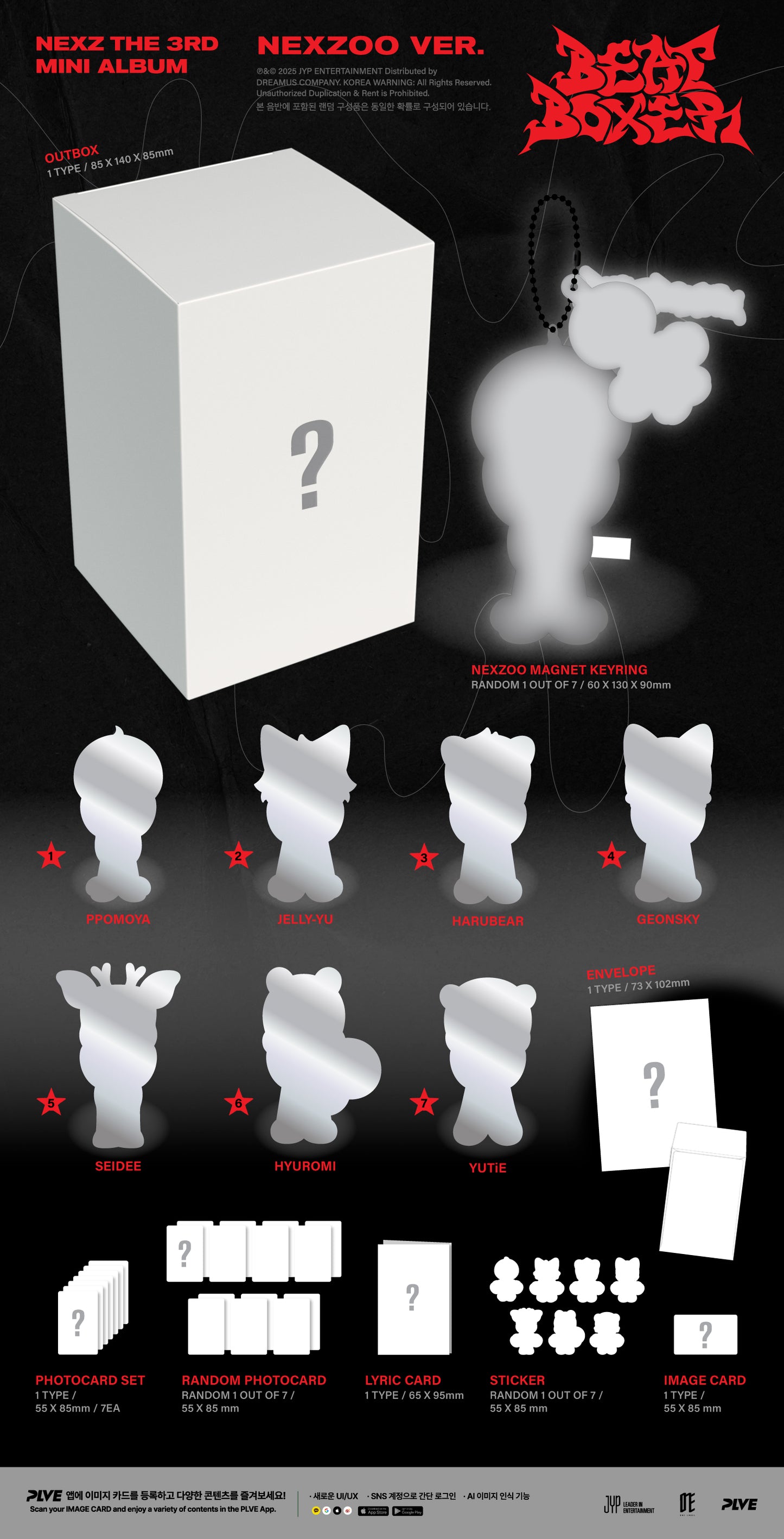 [PRE-ORDER] NEXZ - Beat-Boxer (NEXZOO Ver.)