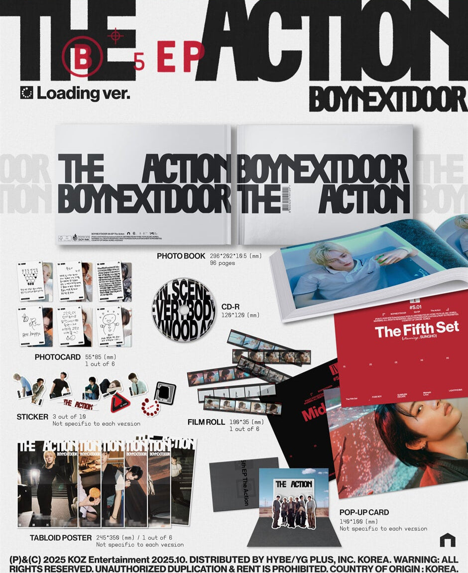 BOYNEXTDOOR - The Action (Photobook Ver.)