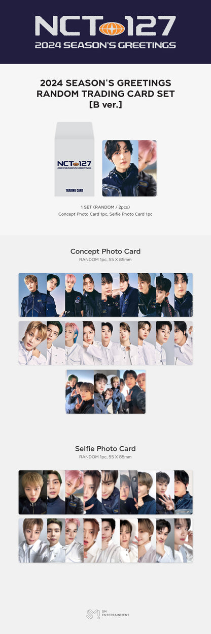 NCT 127 - 2024 Season's Greetings Trading Cards