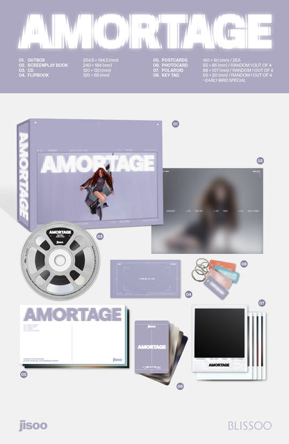 [PRE-ORDER] JISOO - AMORTAGE (Exclusive Edition)