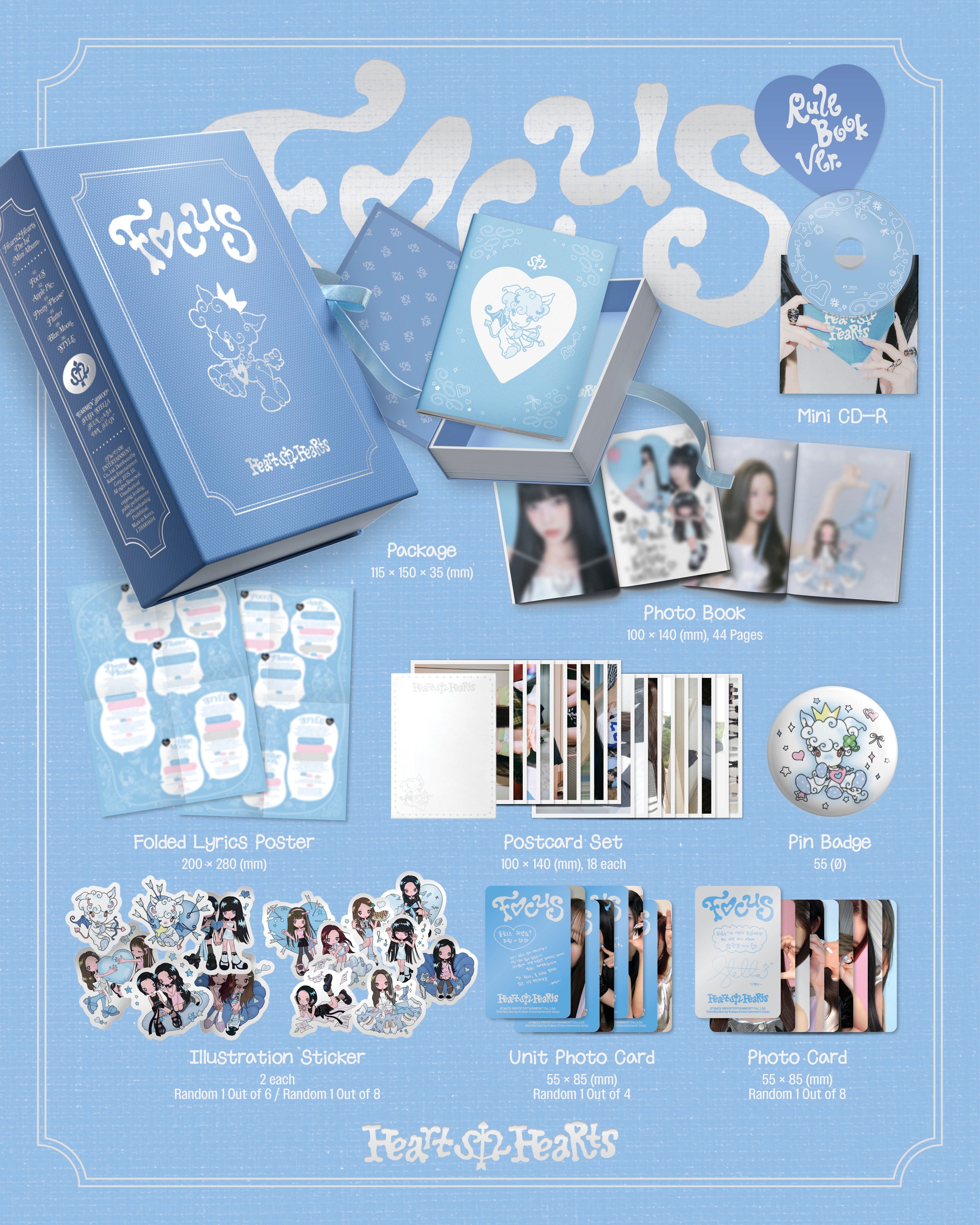 Hearts2Hearts - FOCUS (Rule Book Ver.) – K Stars