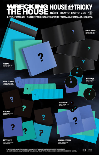 [PRE-ORDER] xikers - HOUSE OF TRICKY : WRECKING THE HOUSE (Photobook Ver.)