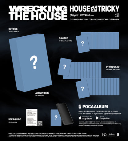 [PRE-ORDER] xikers - HOUSE OF TRICKY : WRECKING THE HOUSE (KEYRING Ver.)
