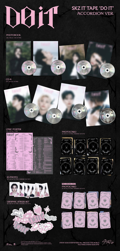 [PRE-ORDER] Stray Kids - SKZ IT TAPE ‘DO IT’ (Accordion Ver.)