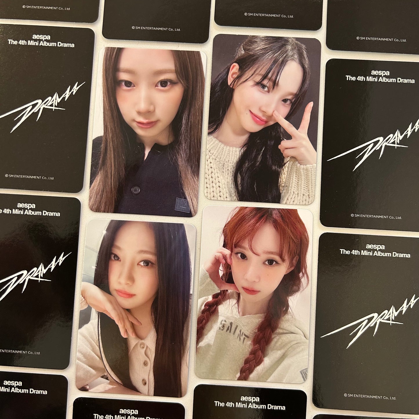 AESPA - DRAMA Makestar Photocards (Round 2)