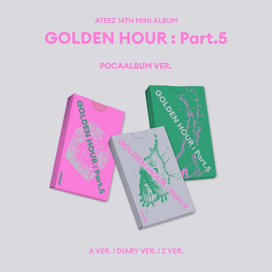 [PRE-ORDER] ATEEZ - GOLDEN HOUR PART.5 (POCA Ver)