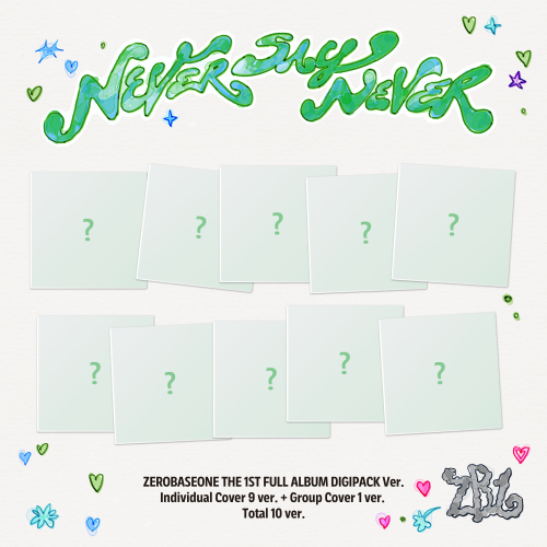 [PRE-ORDER] ZEROBASEONE - NEVER SAY NEVER (Digipack Ver) [RANDOM]