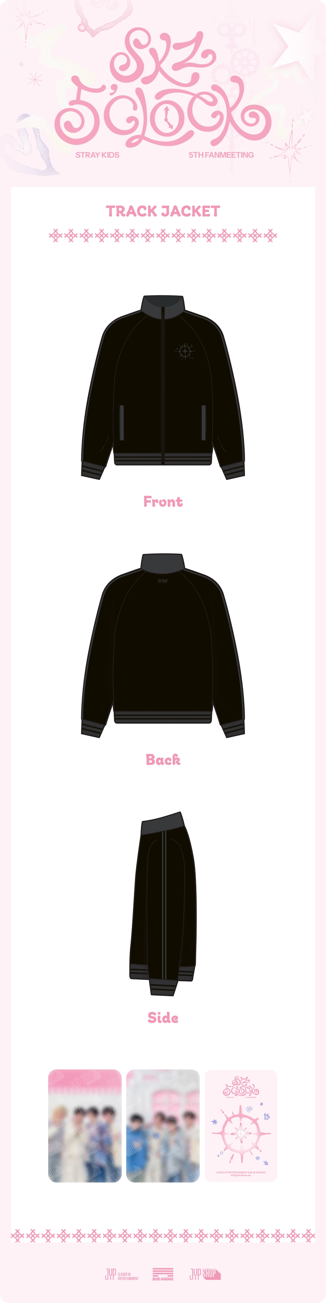 [PRE-ORDER] STRAY KIDS - [SKZ 5'CLOCK MD] TRACK JACKET