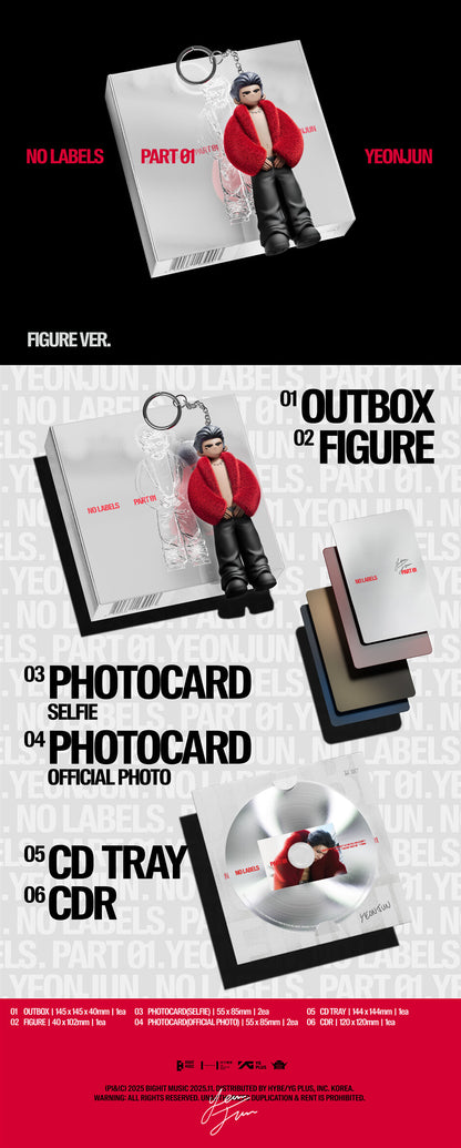 YEONJUN - NO LABELS: PART 01 (Figure Ver.)