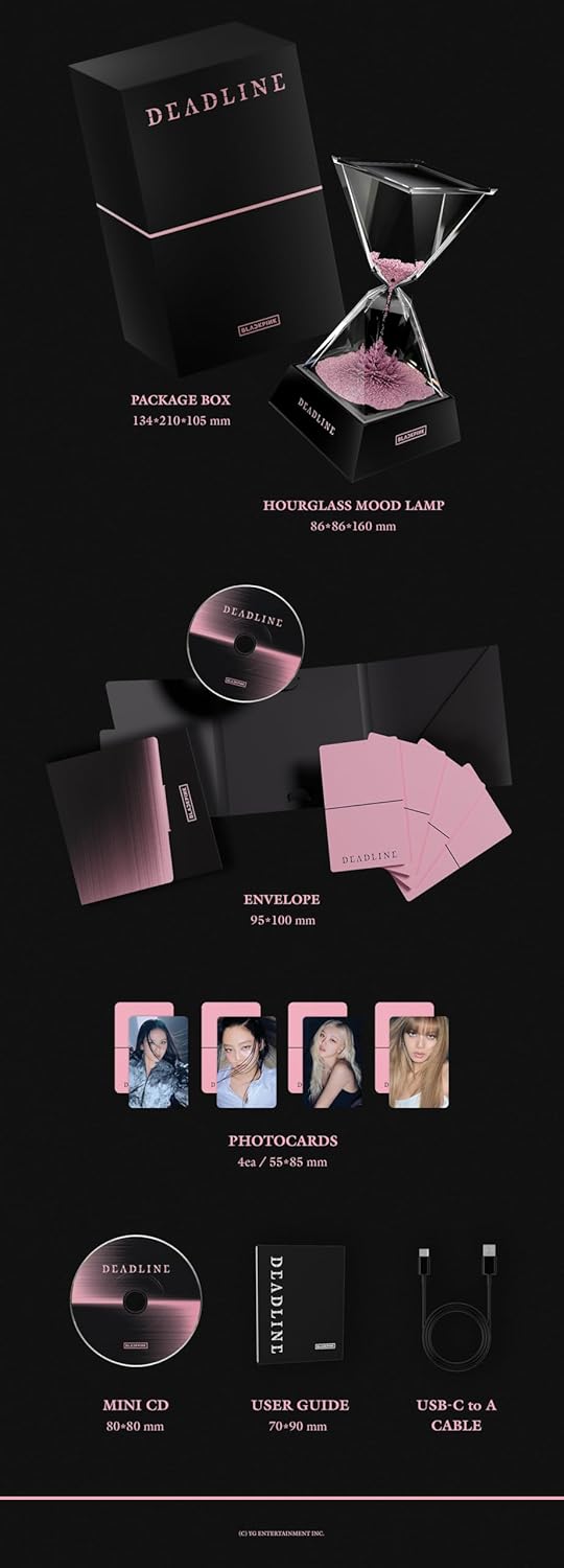 BLACKPINK [DEADLINE] MOODLIGHT VER 未開封 BLACKPINK - DEADLINE (MOOD LAMP): K-Pop com fretes e taxas inclusos