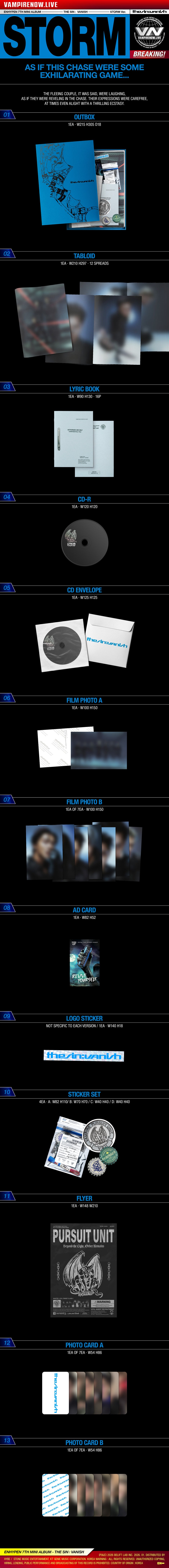 ENHYPEN - THE SIN : VANISH (Photobook Ver.) – K Stars