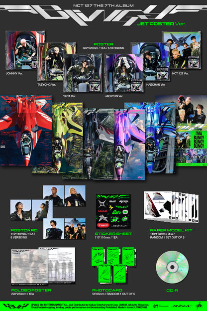 [PRE-ORDER] NCT 127 - BLINGY (JET Poster Ver.)