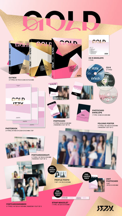 ITZY - GOLD (Photobook Ver.)