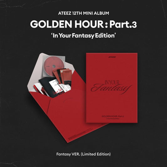 [PRE-ORDER] ATEEZ - GOLDEN HOUR : Part.3 ‘In Your Fantasy Edition’ (Limited Ver.)