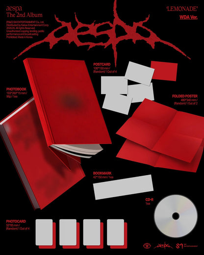[PRE-ORDER] AESPA - LEMONADE (WDA Ver.)