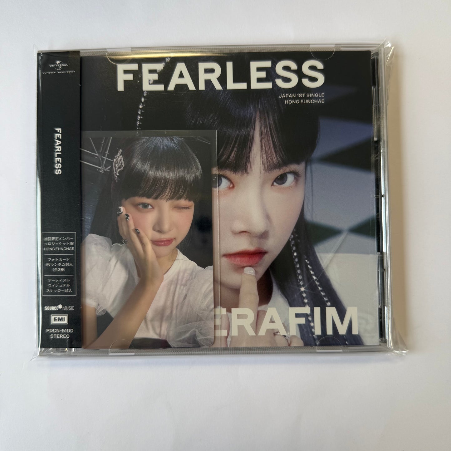 [DAMAGED] LE SSERAFIM - Fearless [Japanese Album Member Jewel Case]