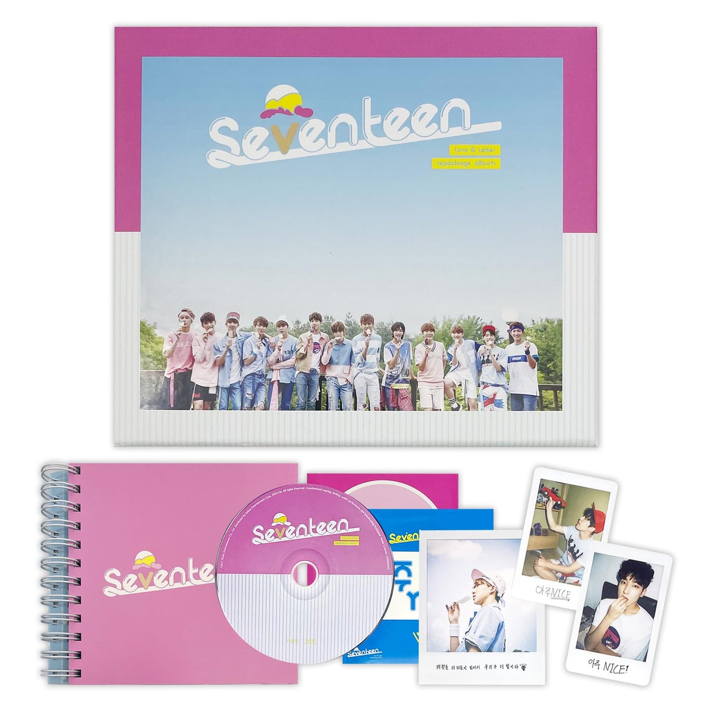 Seventeen - LOVE & LETTER (Repackage Album)