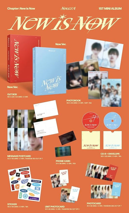 NouerA - New is Now (Photobook) [Makestar Lucky Draw Exclusive Photocard]