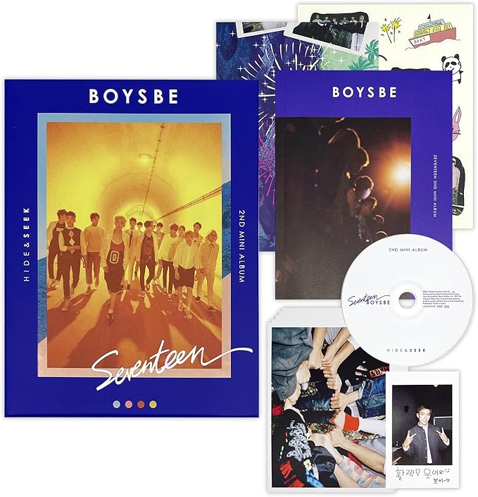 【本日発送】SEVENTEEN BOYSBE SEEK HIDE アルバム Seventeen - Boys Be – K Stars