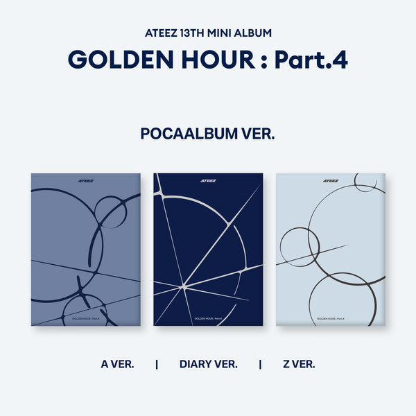 [PRE-ORDER] ATEEZ - GOLDEN HOUR PART.4 (POCA Ver)