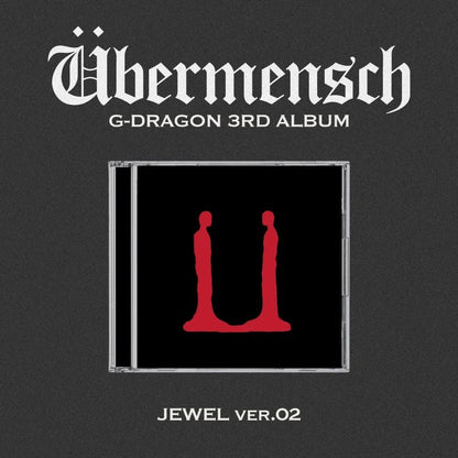 [PRE-ORDER] G-DRAGON - ÜBERMENSCH (Jewel Ver.)