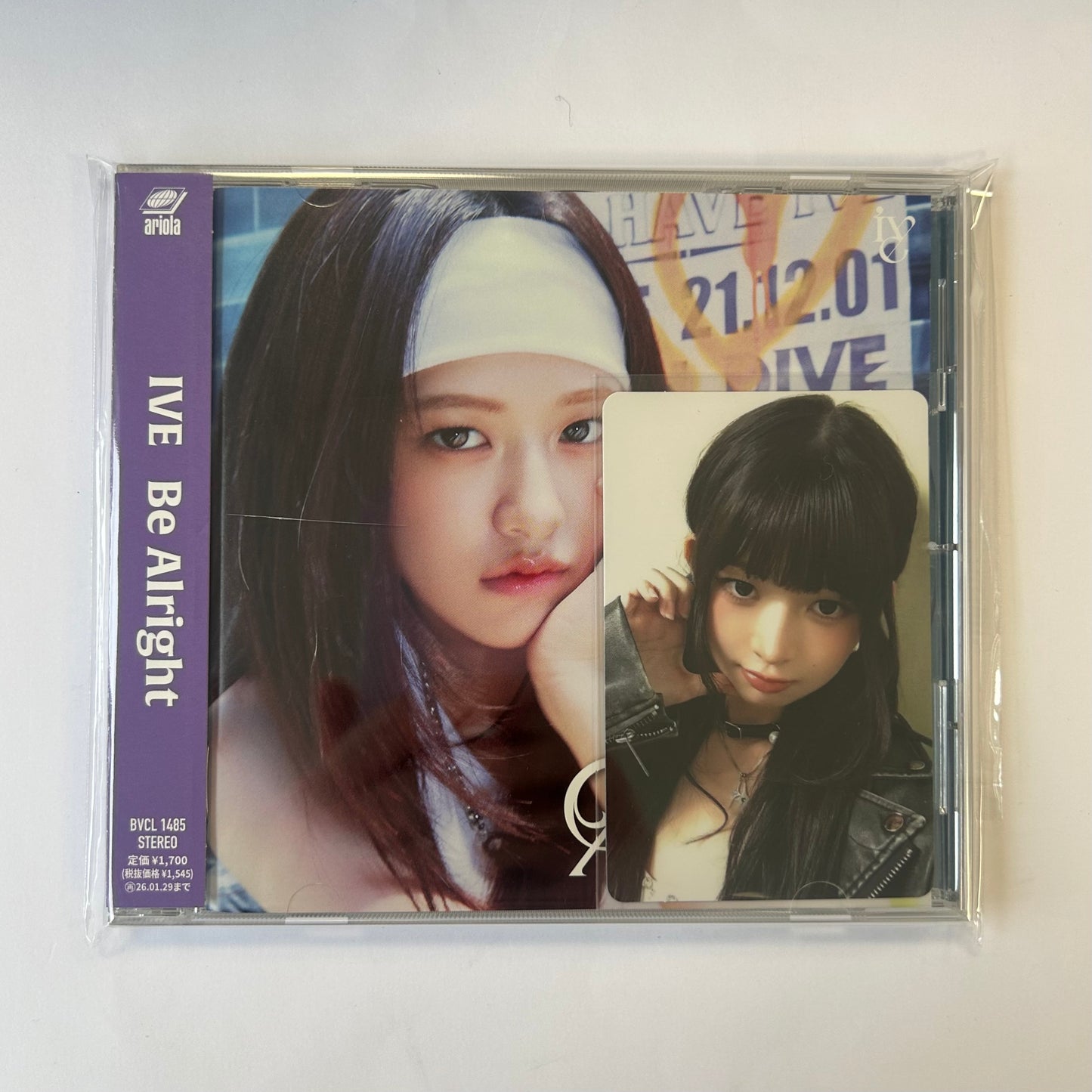 [DAMAGED] IVE - BE ALRIGHT [Japanese Album] (Solo Jacket Ver)