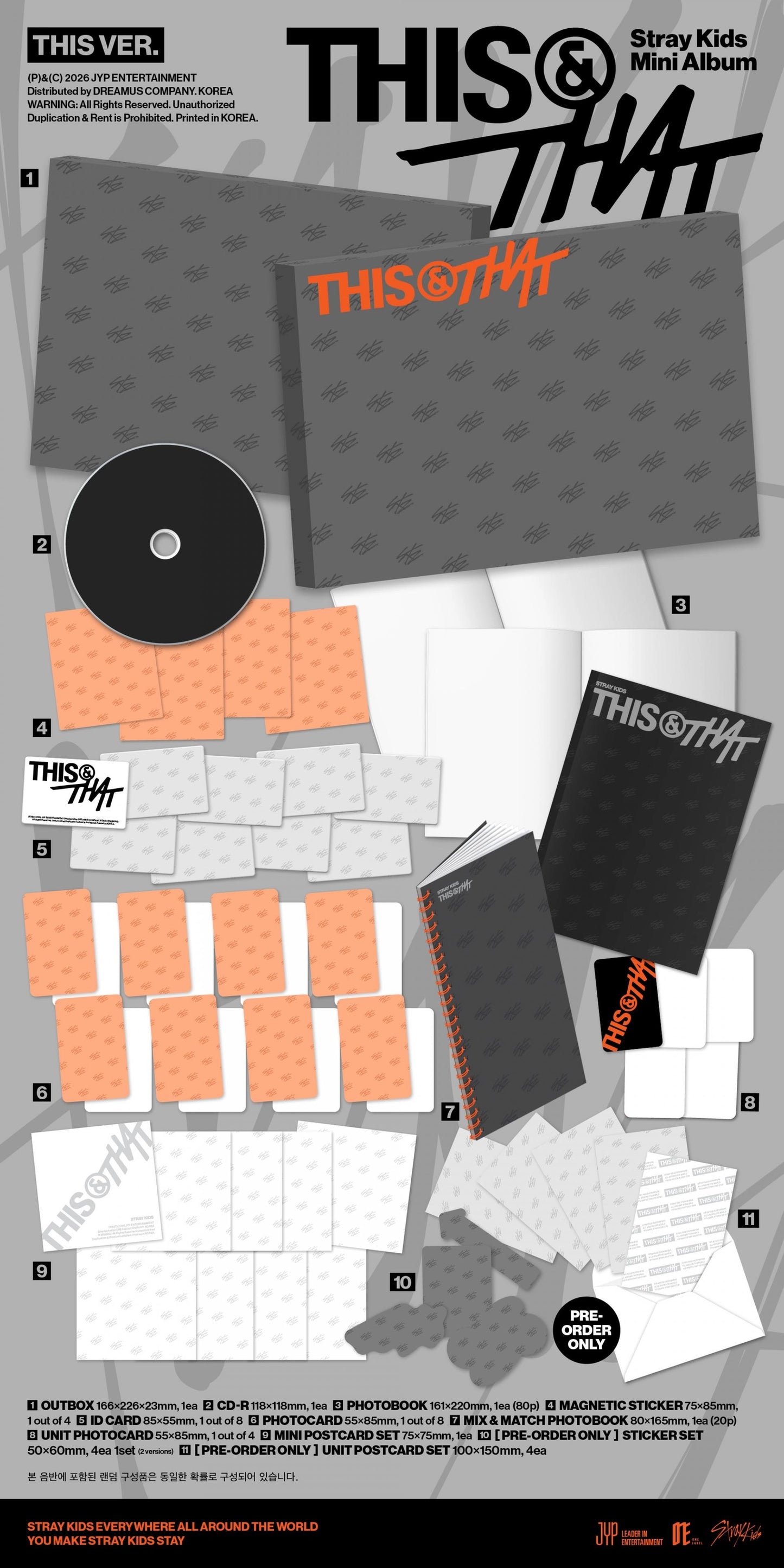 [PRE-ORDER] STRAY KIDS - THIS & THAT (Photobook Ver.)