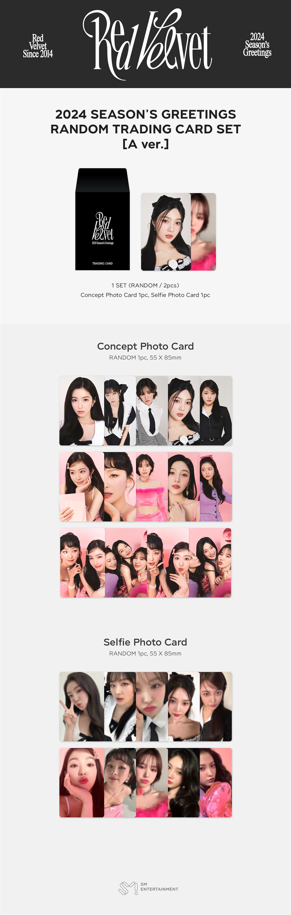 Red Velvet - 2024 Season's Greetings Trading Cards