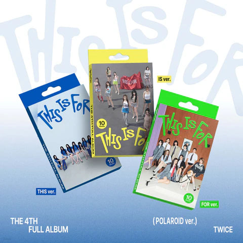 TWICE - THIS IS FOR (Polaroid Ver.)