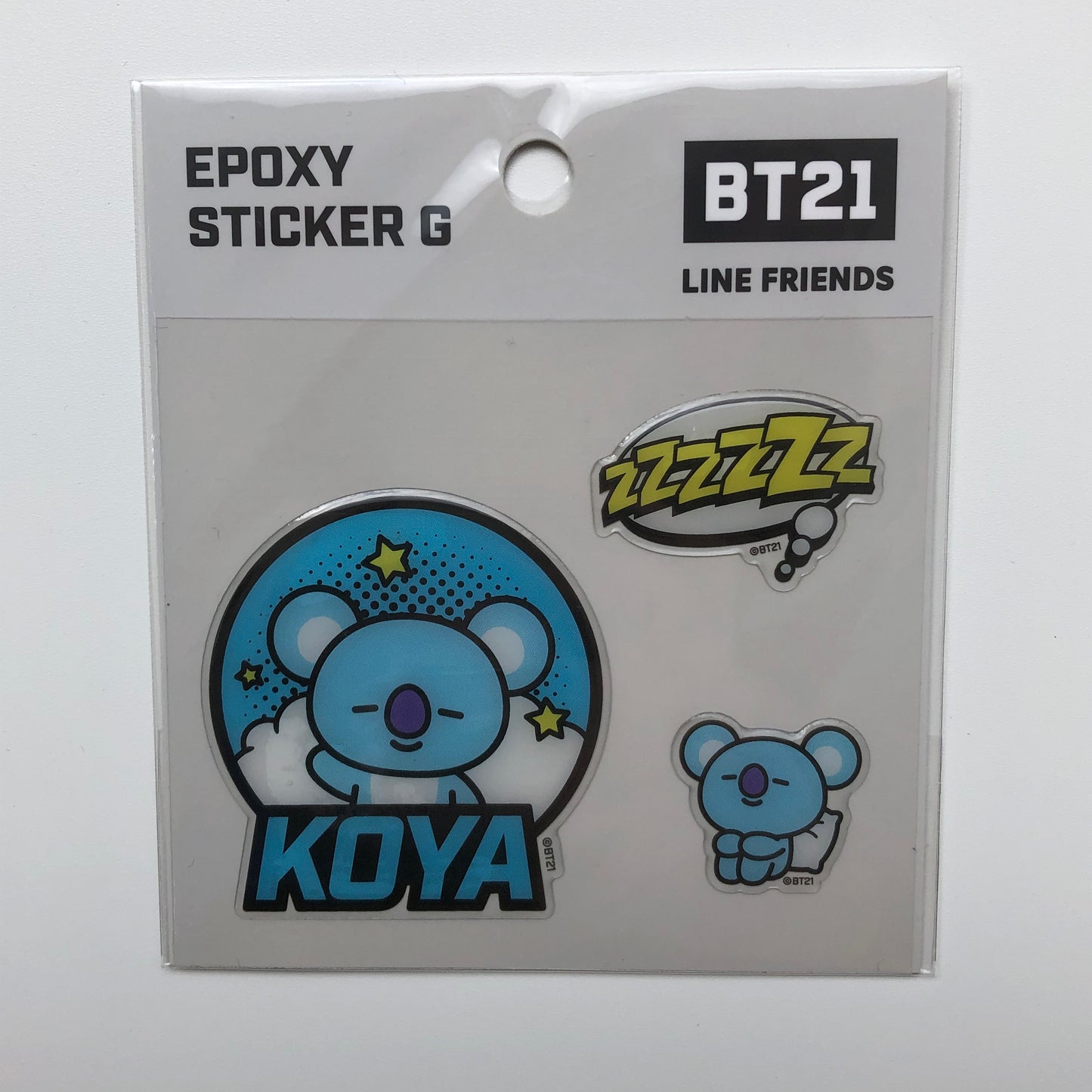 BT21 - Epoxy Sticker