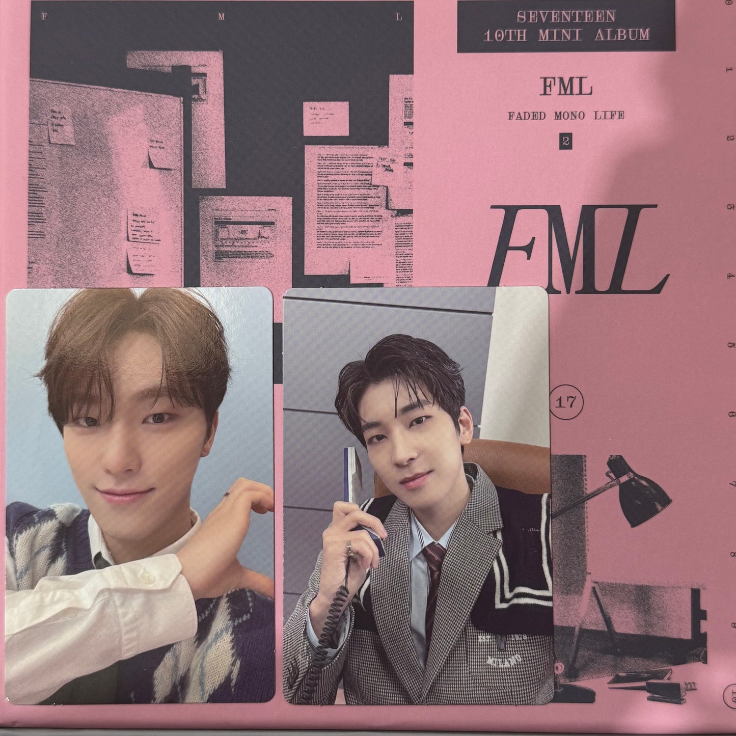 [PHOTOCARD SORTING] Seventeen - FML