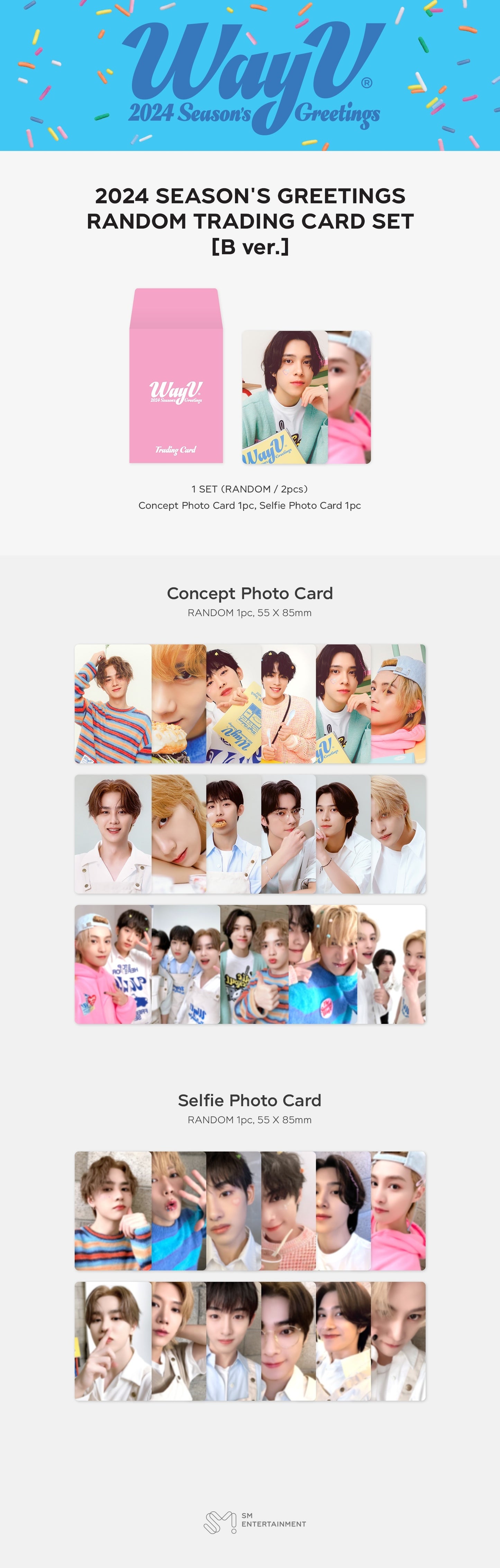 WAYV - 2024 Season's Greetings Trading Cards