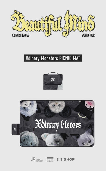 XDINARY HEROES - [BEAUTIFUL MIND MD] Xdinary Monsters Picnic Mat