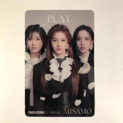 MISAMO (TWICE) - PLAY Tower Records Photocards