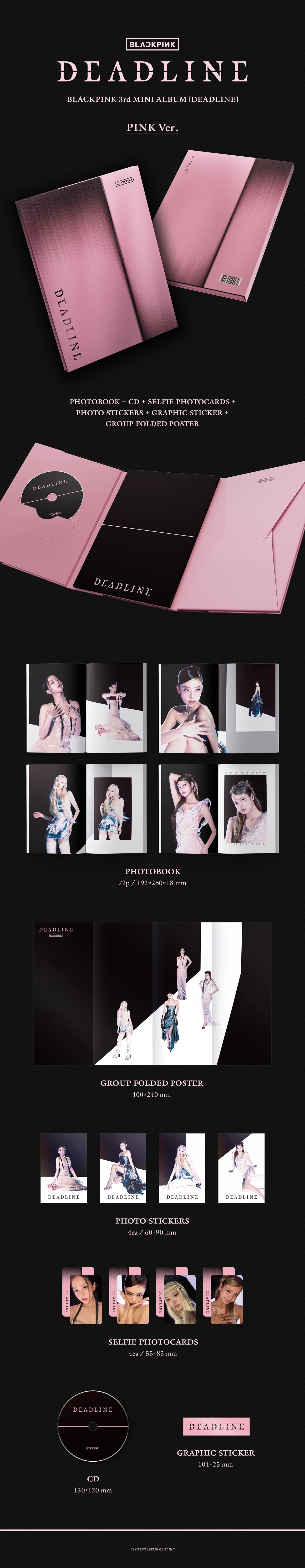 BLACKPINK - DEADLINE (Black & Pink Ver./Photobook Ver.) – K Stars