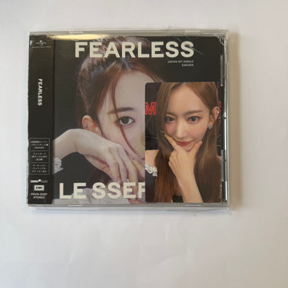[DAMAGED] LE SSERAFIM - Fearless [Japanese Album Member Jewel Case]