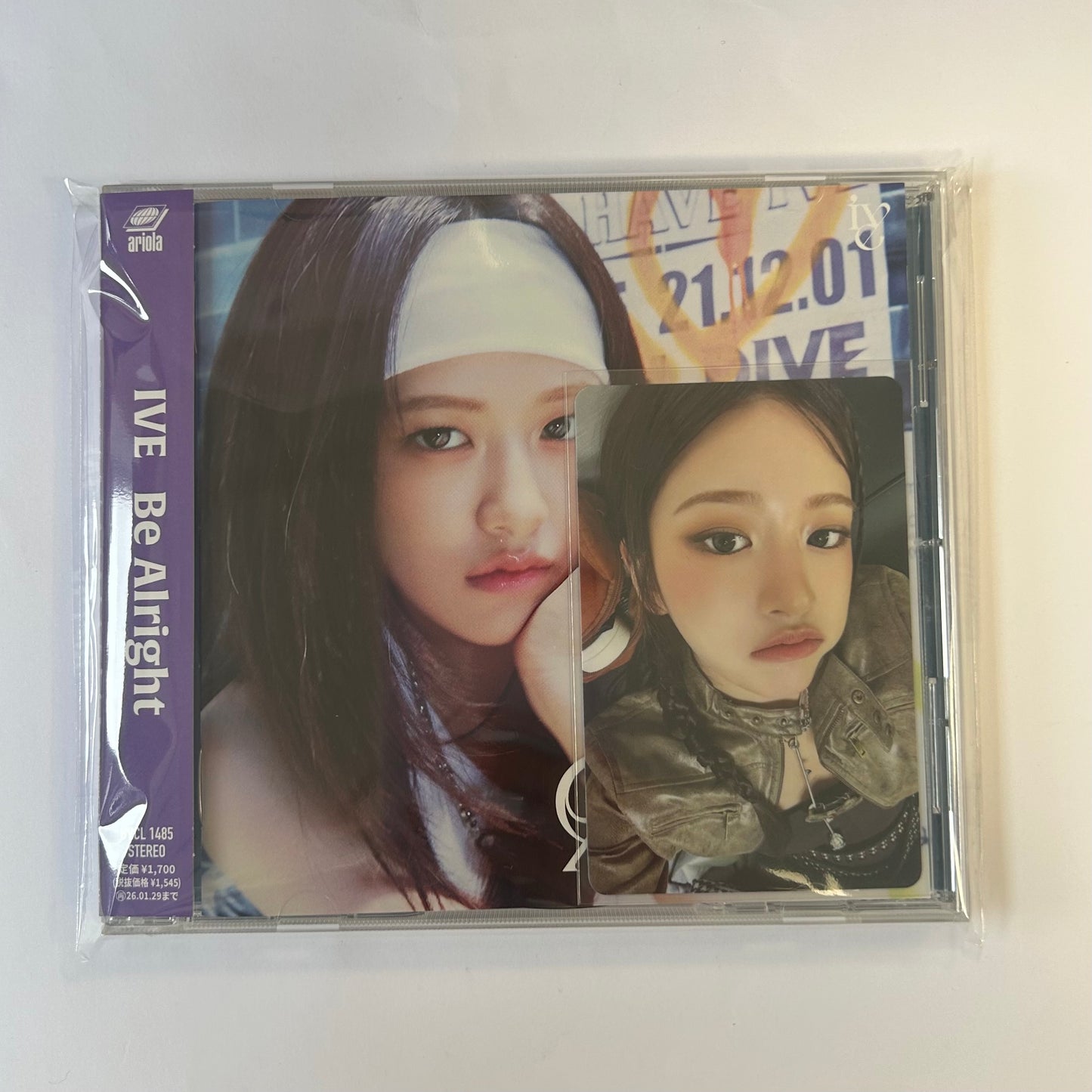 [DAMAGED] IVE - BE ALRIGHT [Japanese Album] (Solo Jacket Ver)