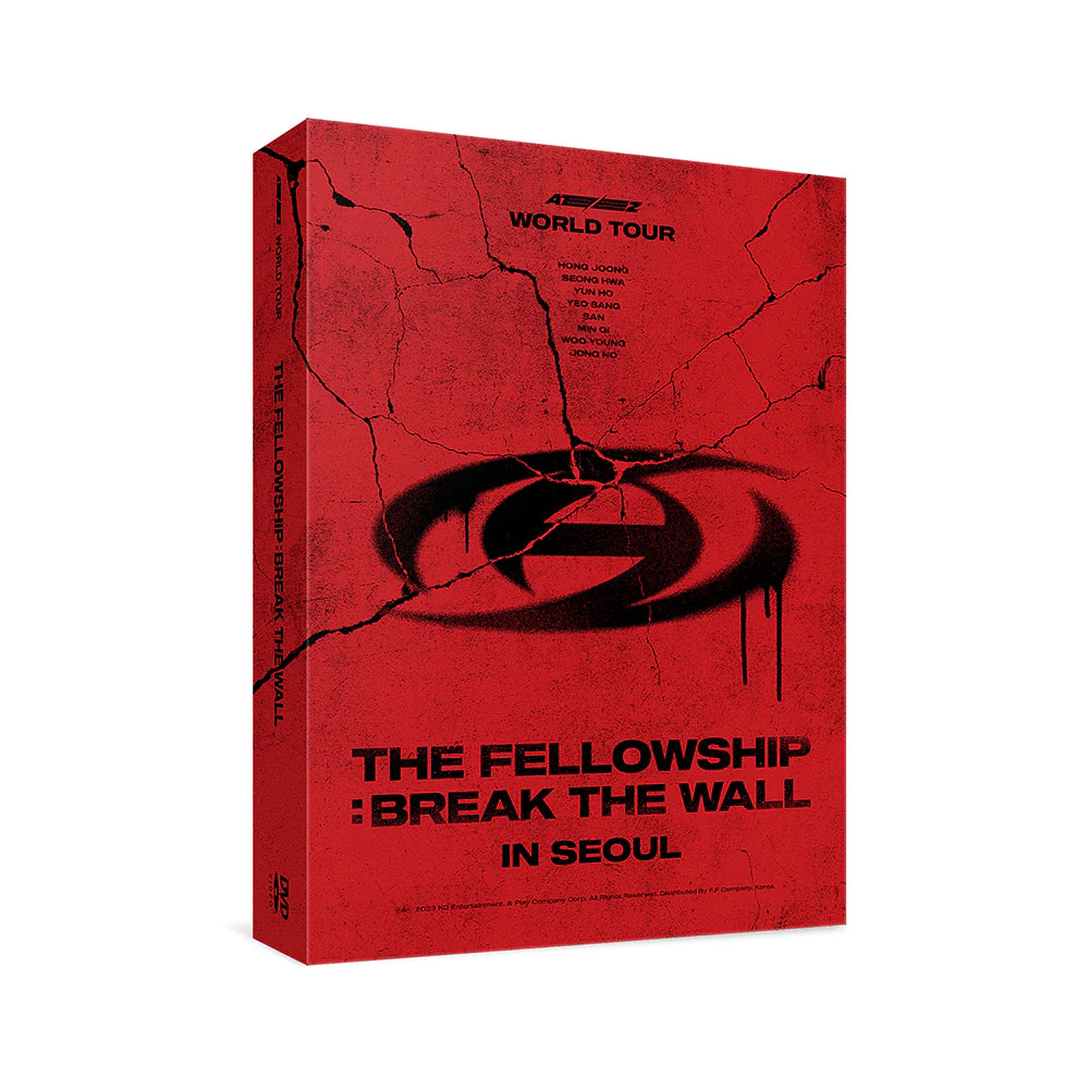 ATEEZ - WORLD TOUR [THE FELLOWSHIP : BREAK THE WALL] IN SEOUL [DVD]