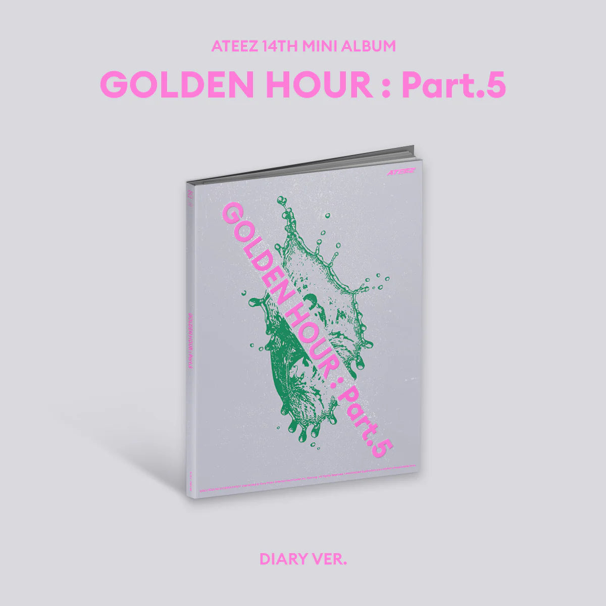 [PRE-ORDER] ATEEZ - GOLDEN HOUR PART.5 (Photobook Ver)