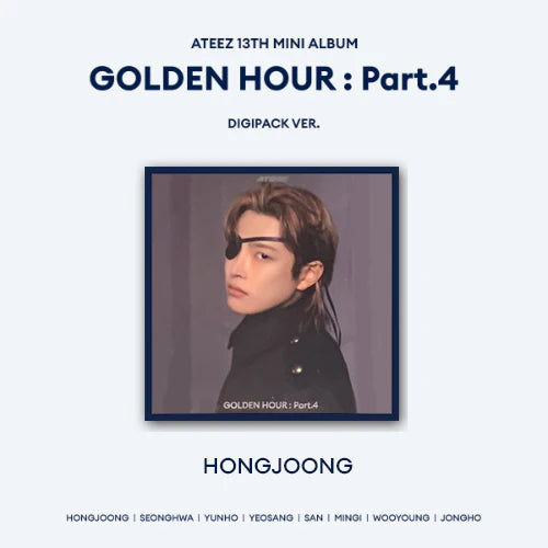 ATEEZ - GOLDEN HOUR PART.4 (Digipack Ver) – K Stars ATEEZ - GOLDEN HOUR PART.4 (Digipack Ver) – K Stars