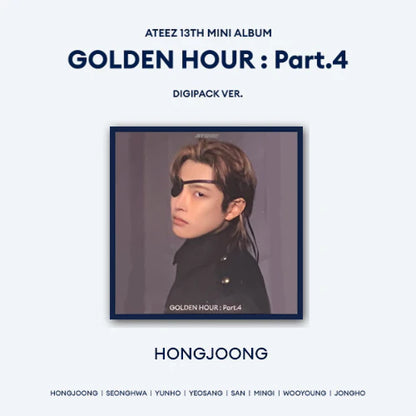 ATEEZ - GOLDEN HOUR PART.4 (Digipack Ver) – K Stars ATEEZ - GOLDEN HOUR PART.4 (Digipack Ver) – K Stars