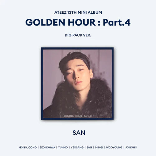 ATEEZ - GOLDEN HOUR PART.4 (Digipack Ver)