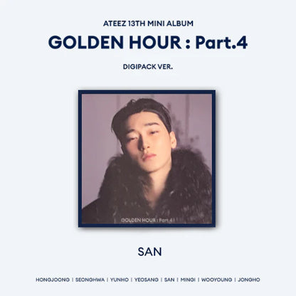ATEEZ - GOLDEN HOUR PART.4 (Digipack Ver)