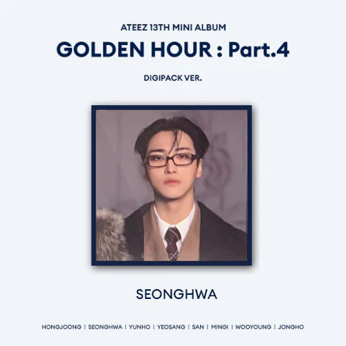 ATEEZ - GOLDEN HOUR PART.4 (Digipack Ver)