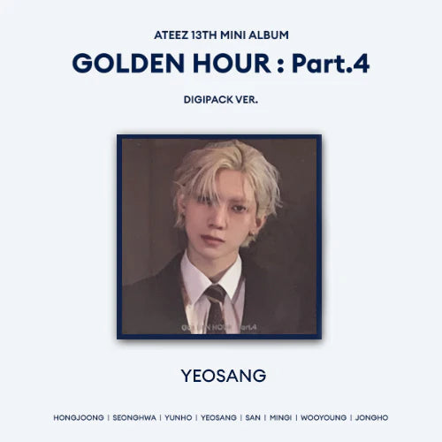 ATEEZ - GOLDEN HOUR PART.4 (Digipack Ver)