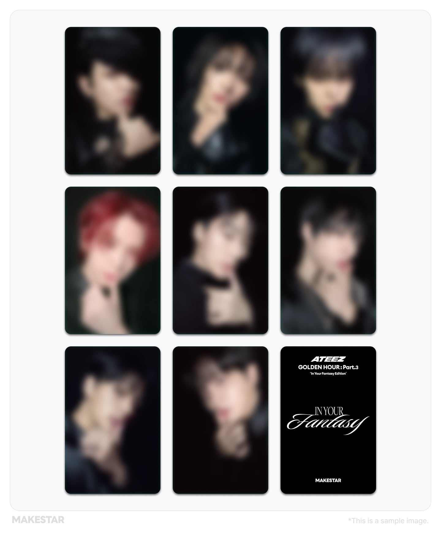 [PRE-ORDER] ATEEZ - GOLDEN HOUR : Part.3 ‘In Your Fantasy Edition’ (Limited Ver.) [Makestar Pre-Order Photocard]