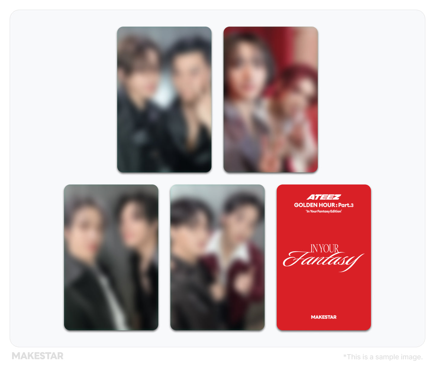 [PRE-ORDER] ATEEZ - GOLDEN HOUR : Part.3 ‘In Your Fantasy Edition’ (Limited Ver.) [Makestar Pre-Order Photocard]