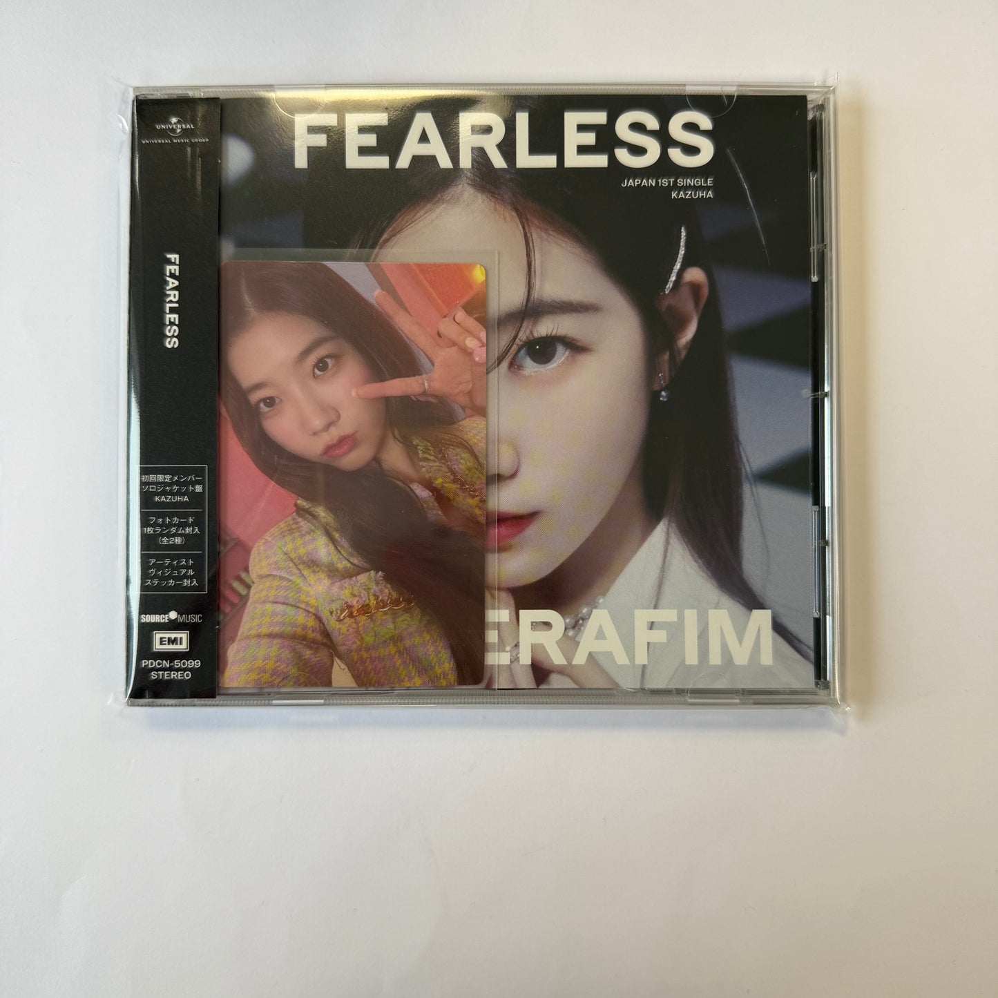 [DAMAGED] LE SSERAFIM - Fearless [Japanese Album Member Jewel Case]
