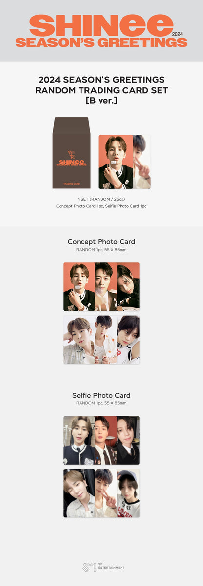 SHINEE - 2024 Season's Greetings Trading Cards