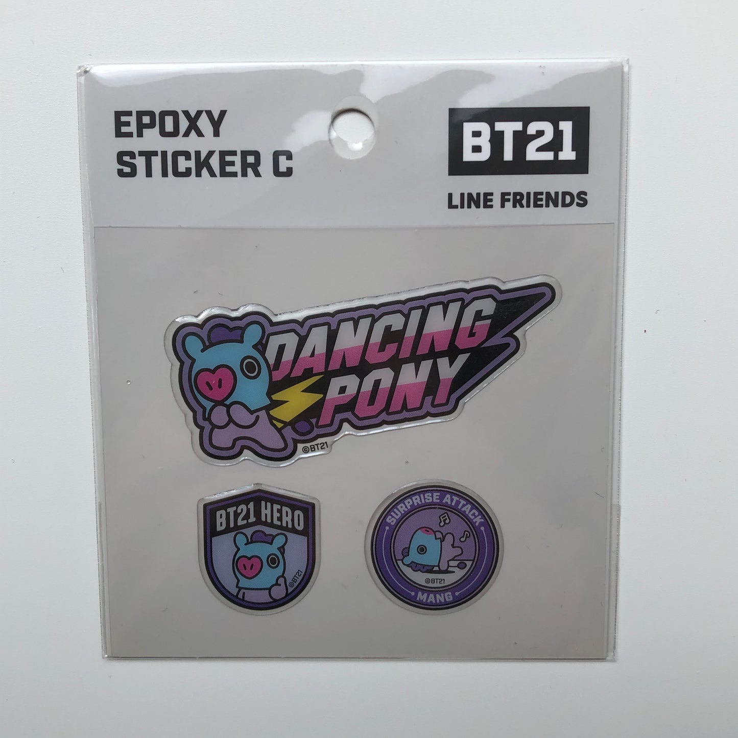 BT21 - Epoxy Sticker